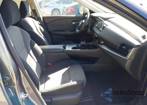 2021 Nissan Rogue Sv Fwd из США, поврежденный, VIN 5N1AT3BA3MC732447